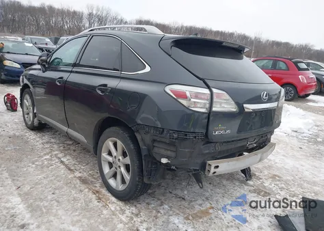 2010 Lexus Rx 350 z USA, uszkodzony, nr VIN 2T2BK1BA3AC009860